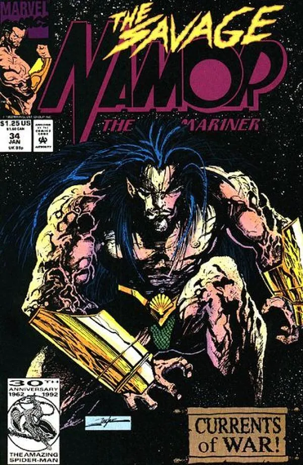 Cover of Namor, the Sub-Mariner #34