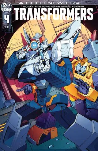 Cover of Transformers #4