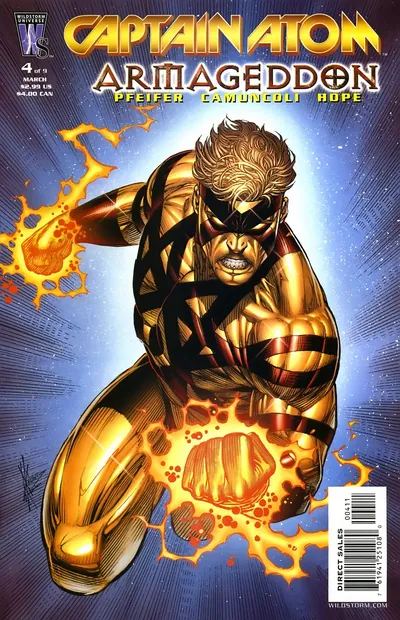 Cover of Captain Atom: Armageddon #4