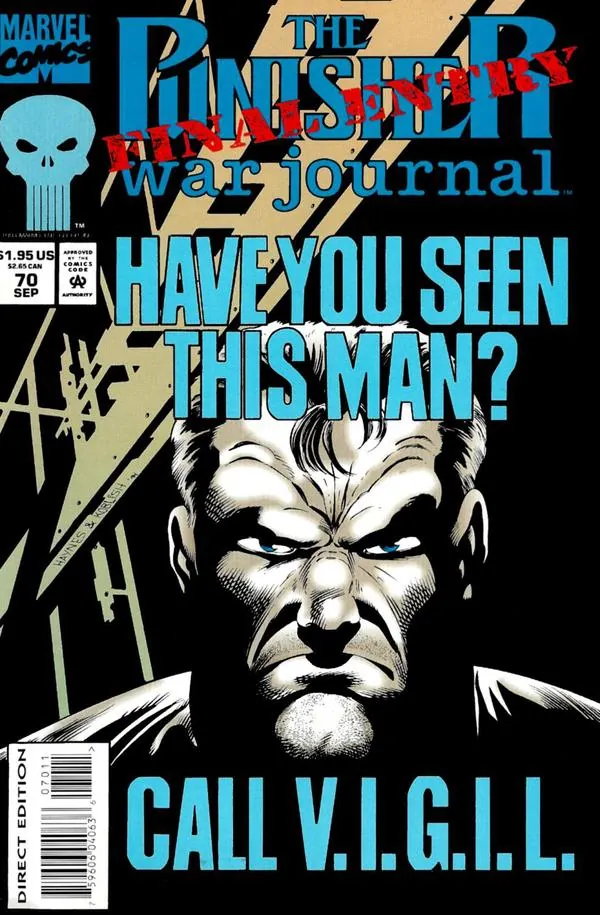 Cover of The Punisher War Journal #70