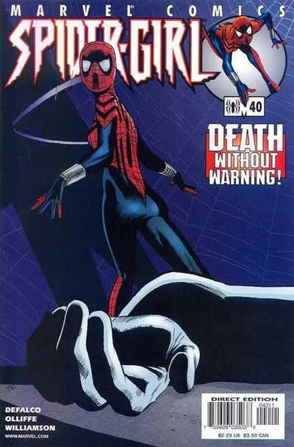 Cover of Spider-Girl #40