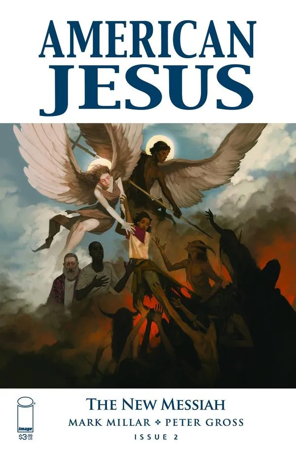 Cover of American Jesus: The New Messiah #2