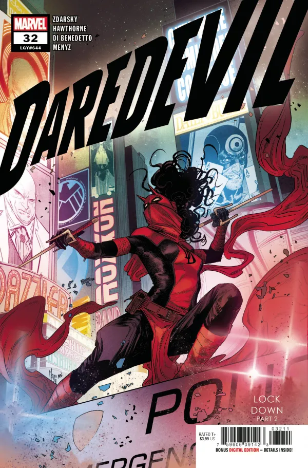 Cover of Daredevil #32 (644)