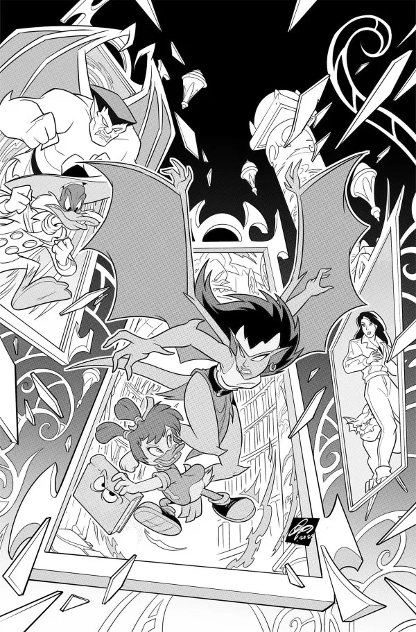 Cover of Gargoyles / Darkwing Duck #3
