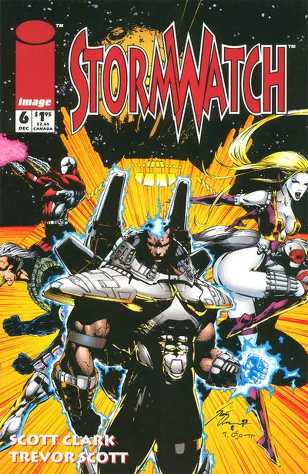 Cover of Stormwatch #6