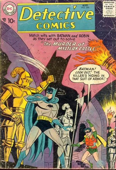 Cover of Detective Comics #246