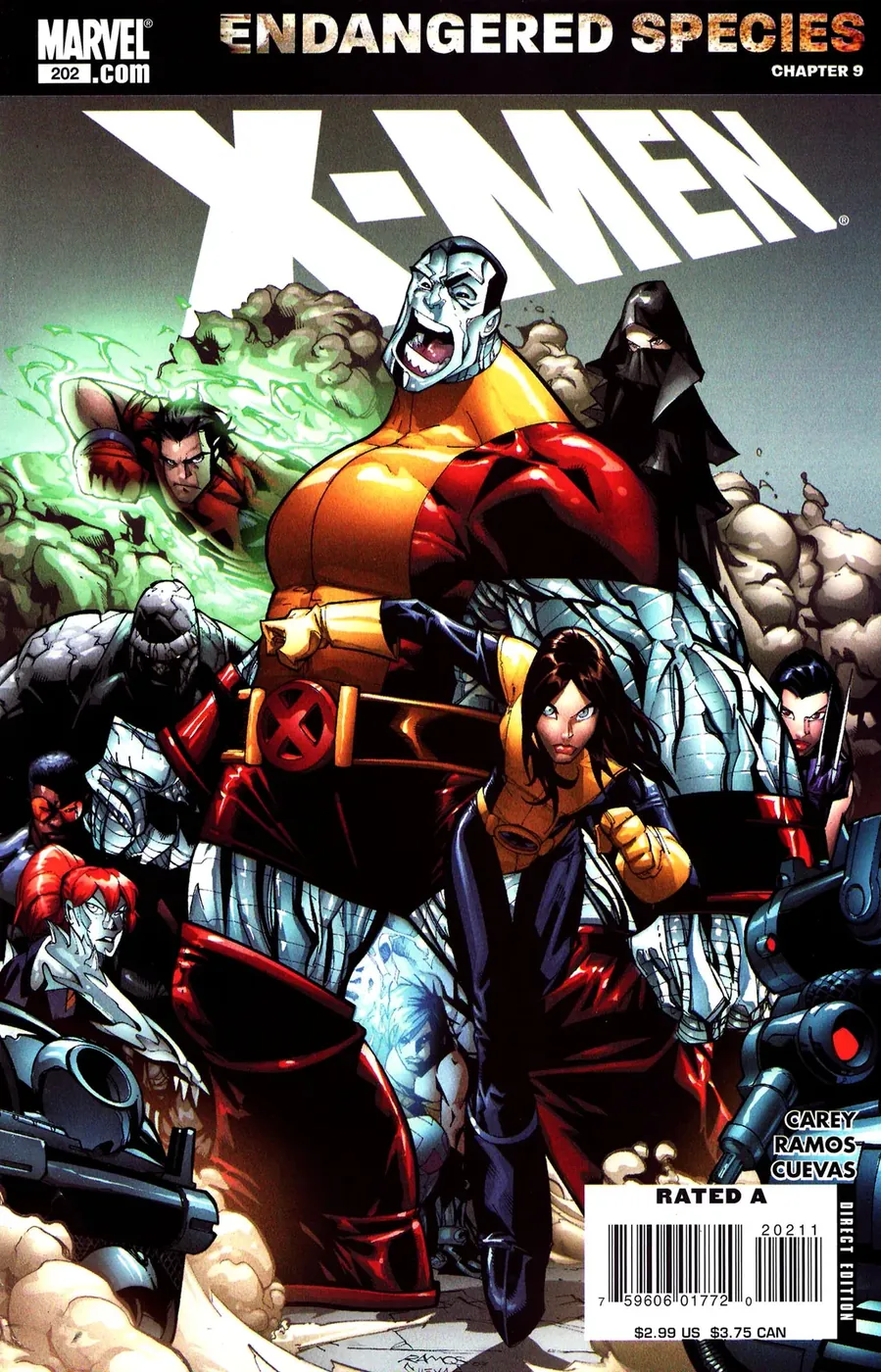 Cover of X-Men #202