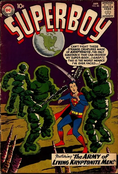 Cover of Superboy #86