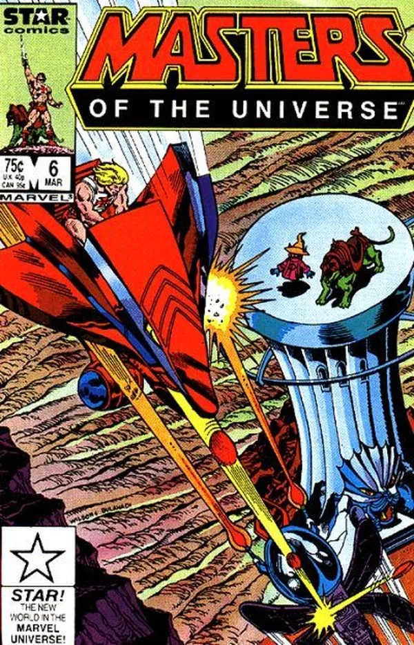 Cover of Masters of the Universe #6