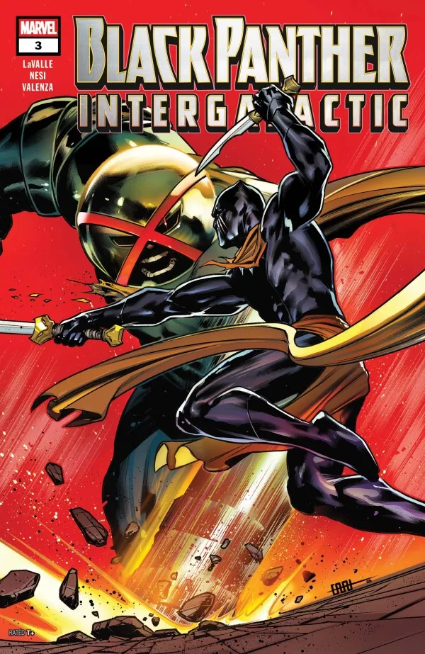 Cover of Black Panther: Intergalactic #3