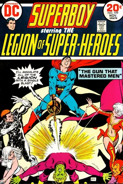 Cover of Superboy #199