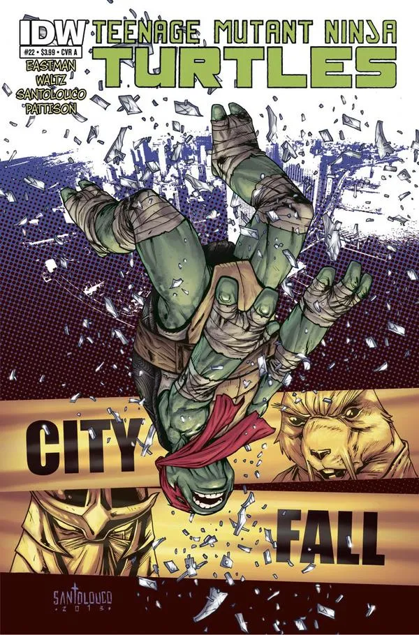 Cover of Teenage Mutant Ninja Turtles #22