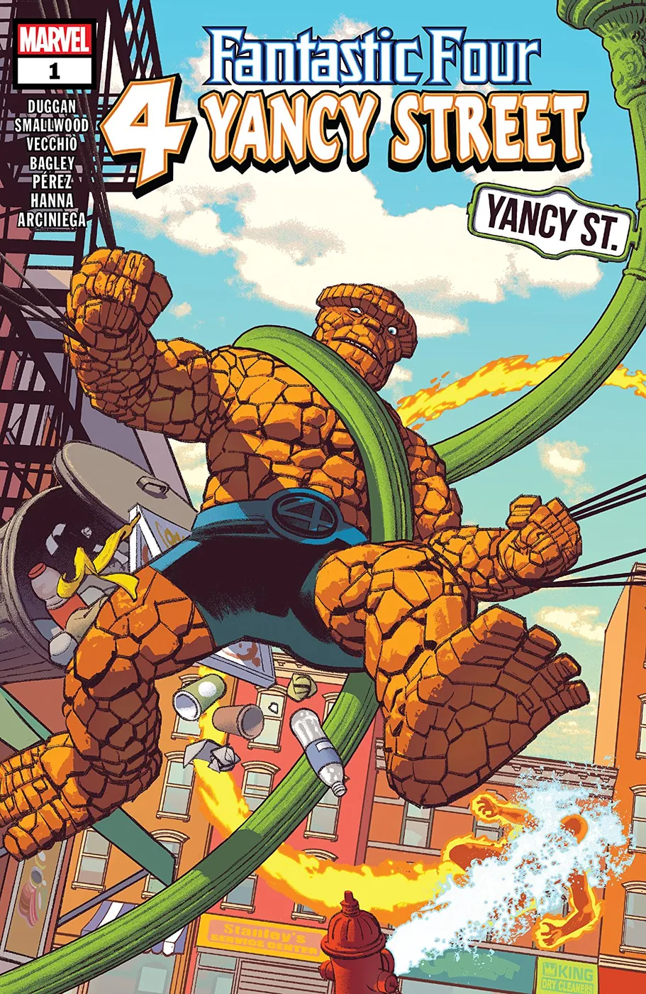 Cover of Fantastic Four: 4 Yancy Street #1
