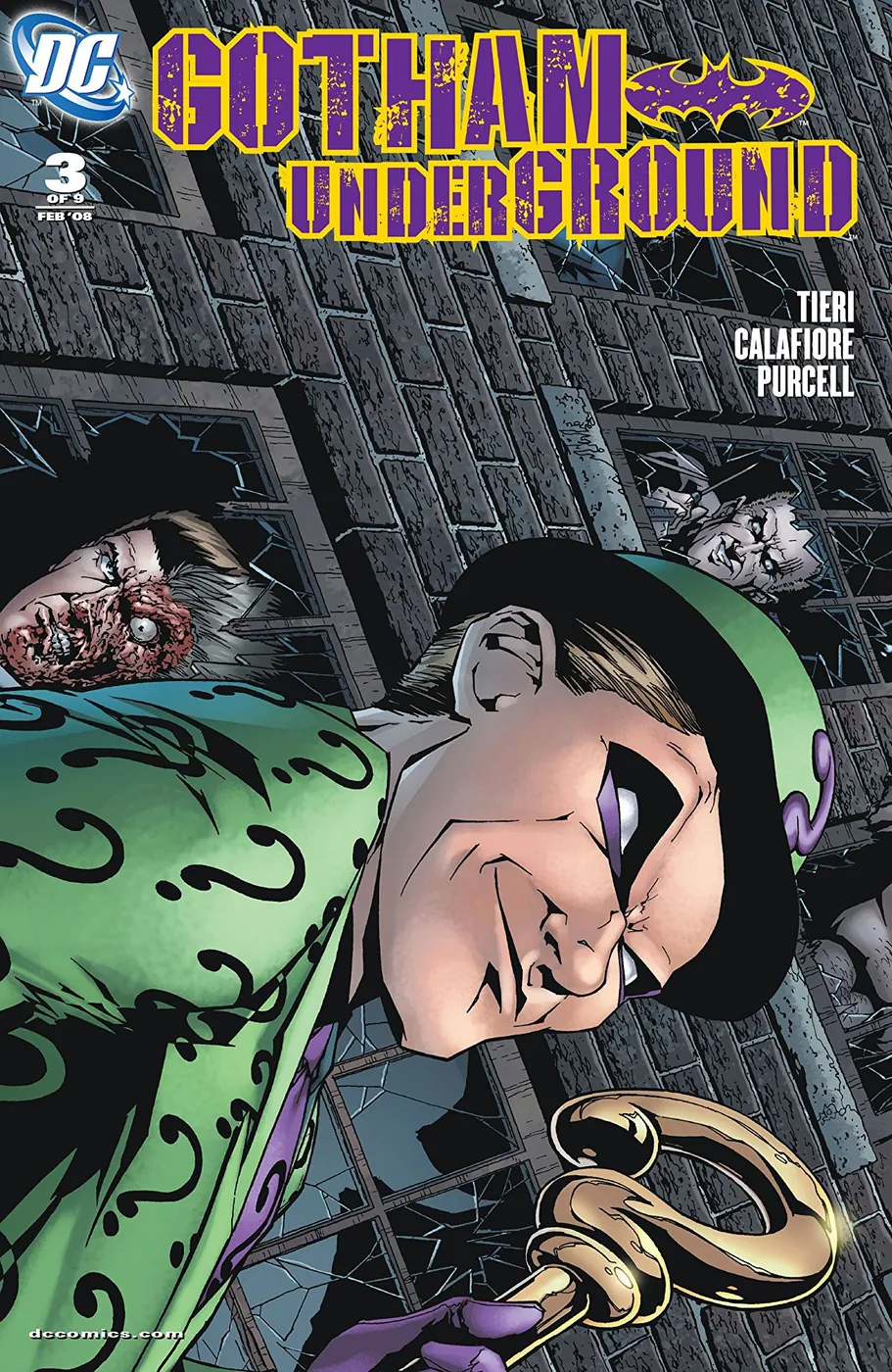 Cover of Gotham Underground #3