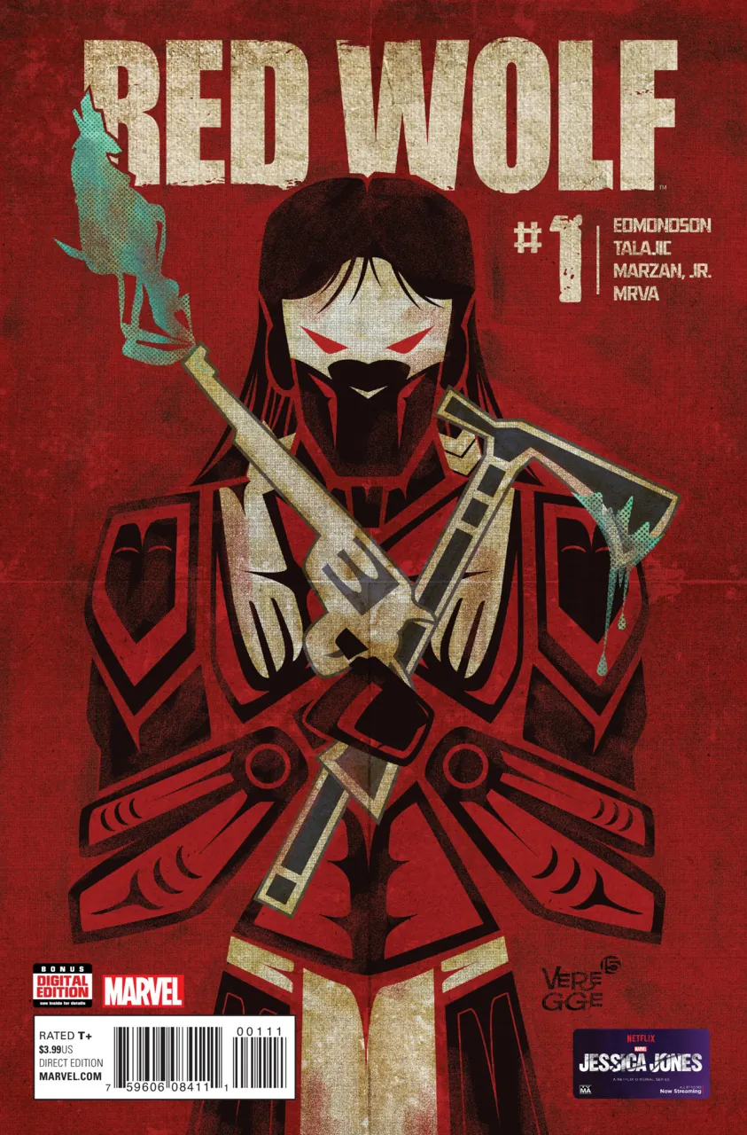 Cover of Red Wolf #1