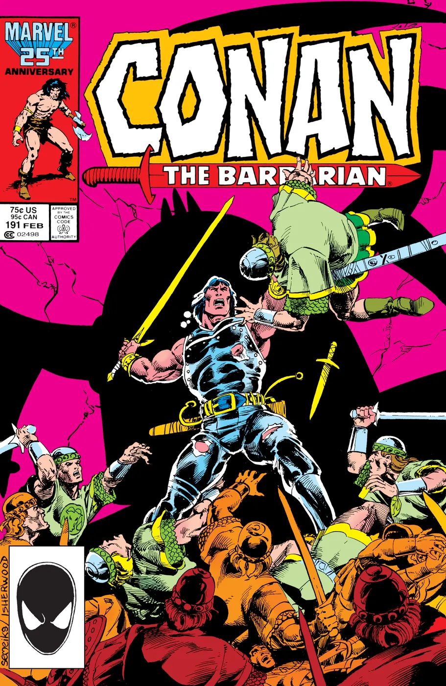 Cover of Conan the Barbarian #191