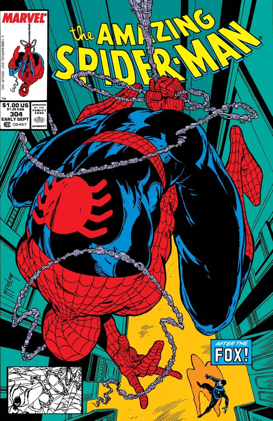 Cover of The Amazing Spider-Man #304