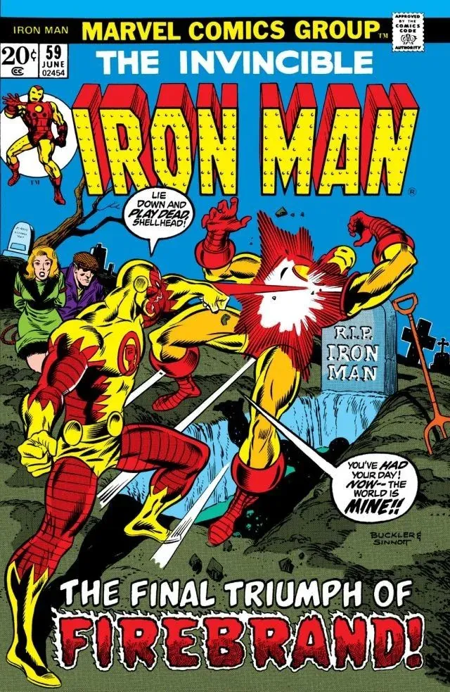 Cover of Iron Man #59