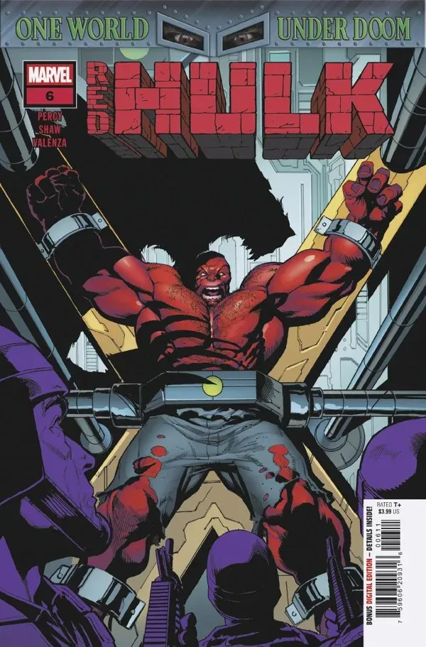 Cover of Red Hulk #6