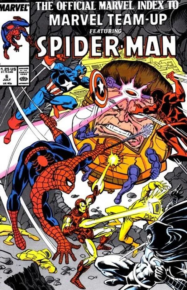 Cover of The Official Marvel Index to Marvel Team-Up #6