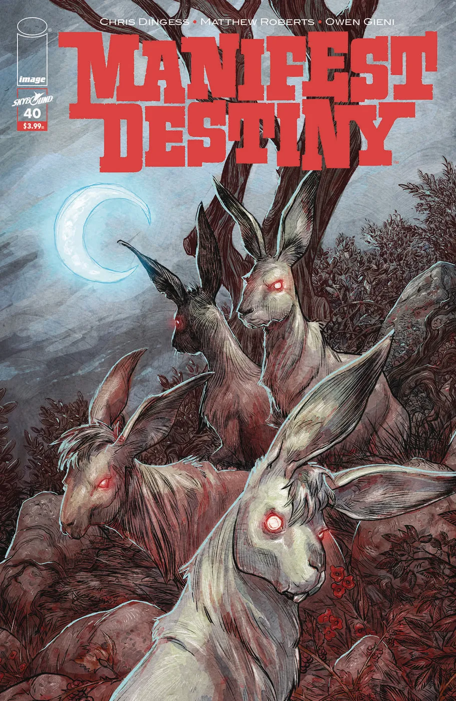 Cover of Manifest Destiny #40