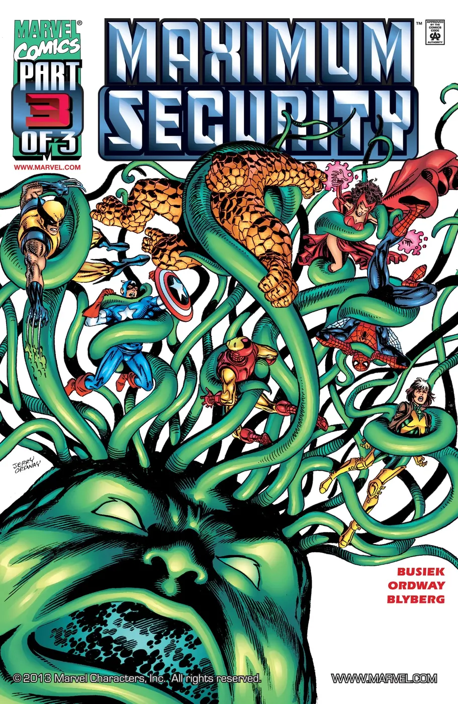Cover of Maximum Security #3