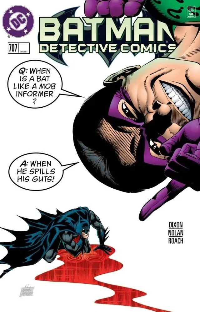Cover of Detective Comics #707