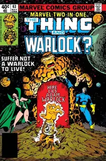 Cover of Marvel Two-in-One #63