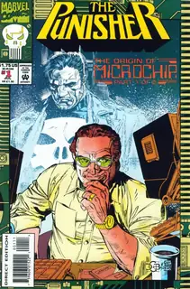 Cover of The Punisher: The Origin of Microchip #1