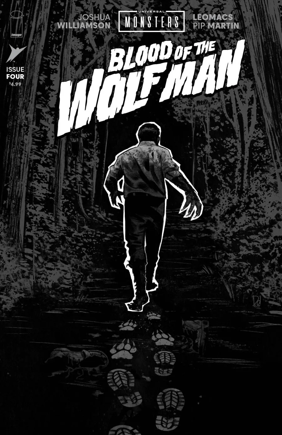 Cover of Universal Monsters: Blood of the Wolf Man #4