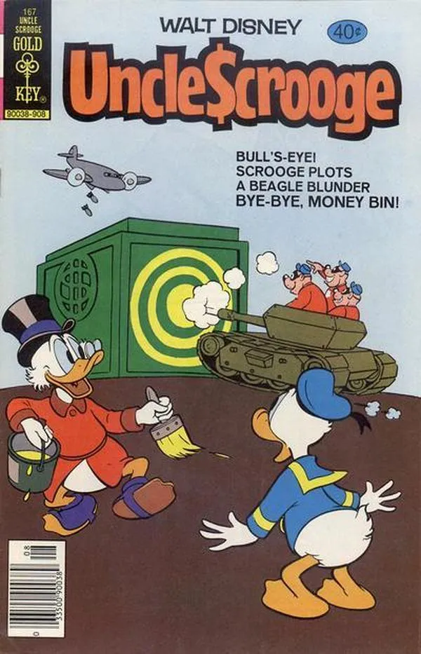 Cover of Walt Disney Uncle Scrooge #167
