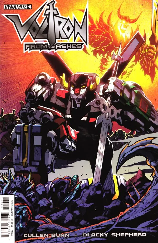 Cover of Voltron: From the Ashes #4