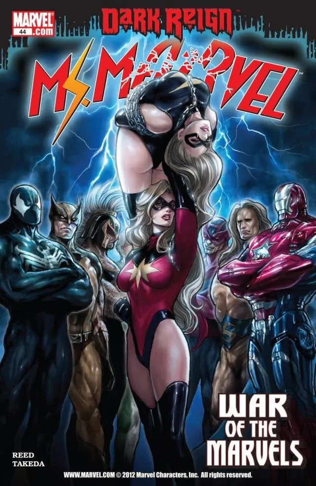 Cover of Ms. Marvel #44