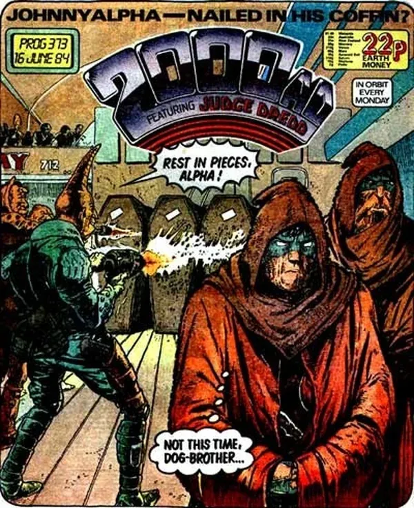 Cover of 2000 AD #373