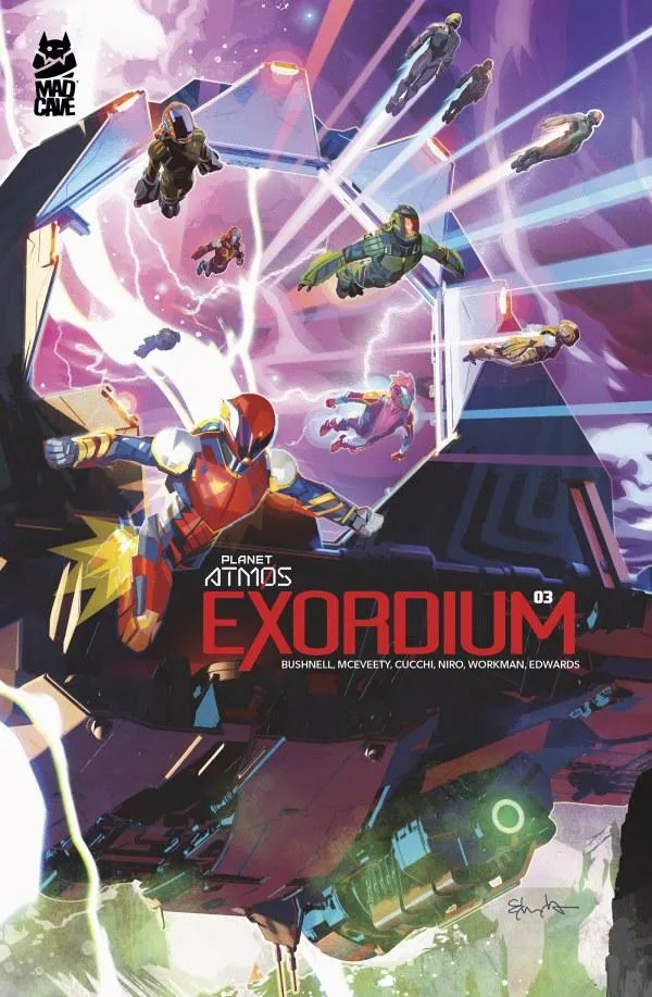 Cover of Planet Atmos: Exordium #3