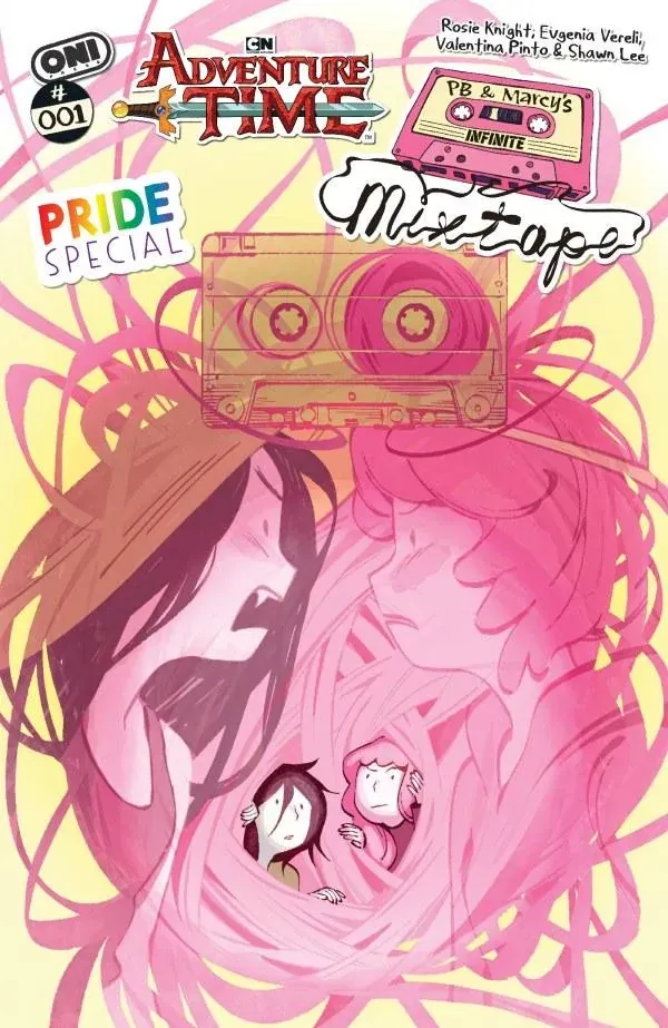 Cover of Adventure Time Pride Special: PB & Marcy's Infinite Mixtape #1