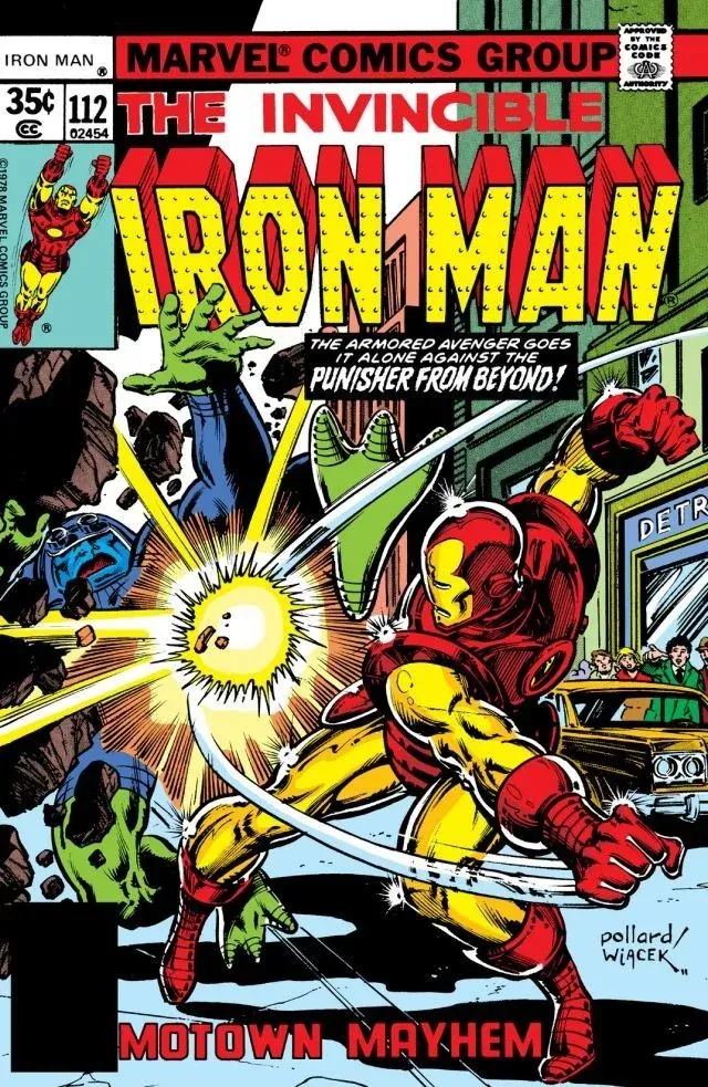 Cover of Iron Man #112