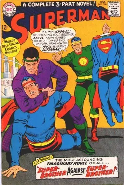 Cover of Superman #200