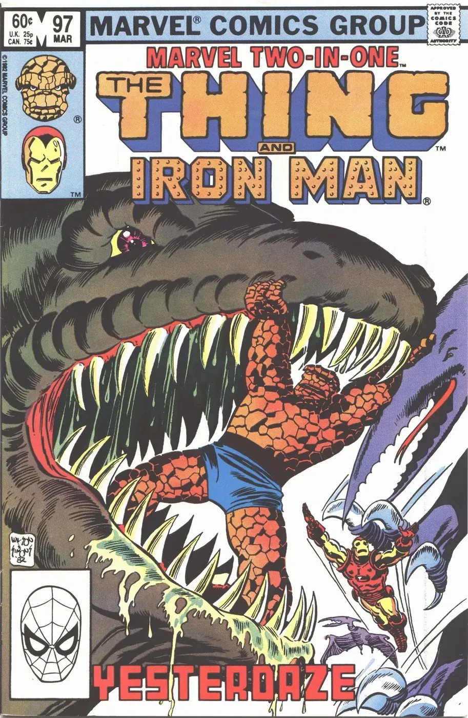 Cover of Marvel Two-in-One #97