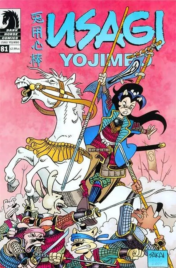 Cover of Usagi Yojimbo #81