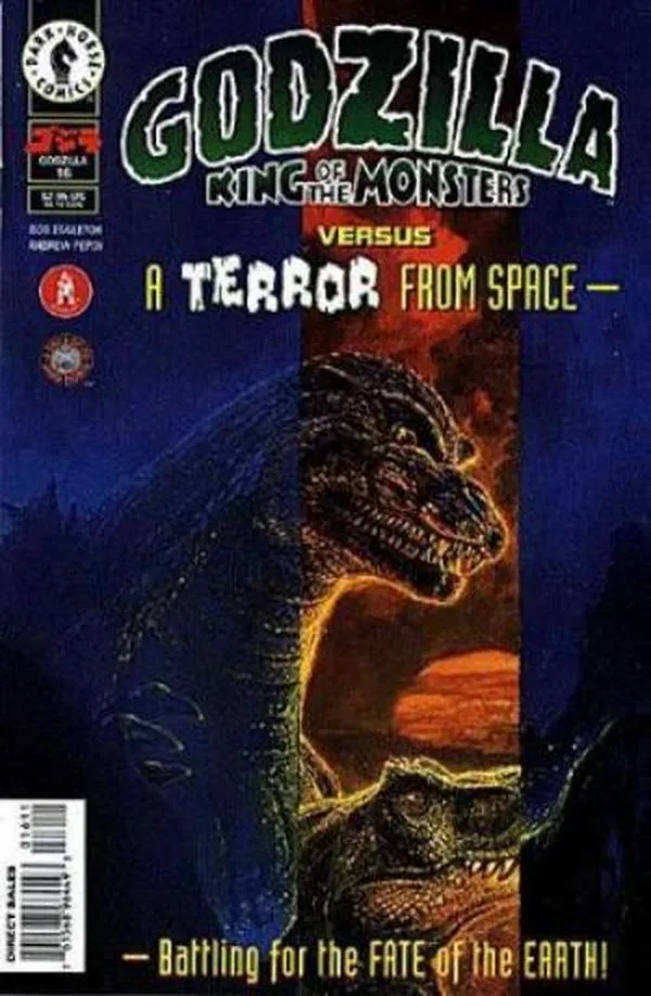 Cover of Godzilla #16