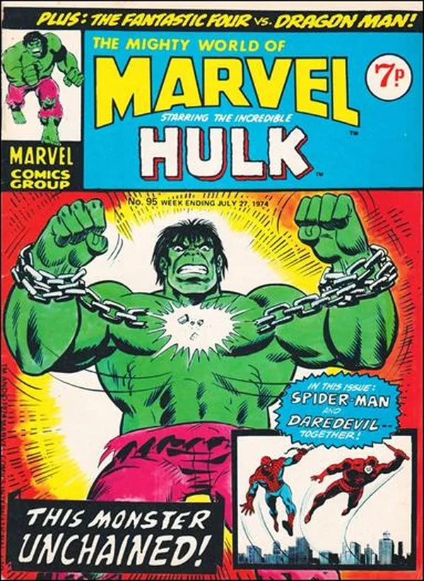 Cover of The Mighty World of Marvel #95