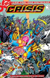 Cover of Crisis on Infinite Earths #12