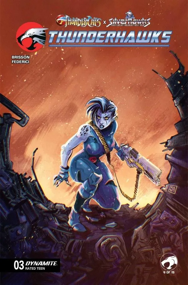 Cover of ThunderCats x SilverHawks: ThunderHawks #3