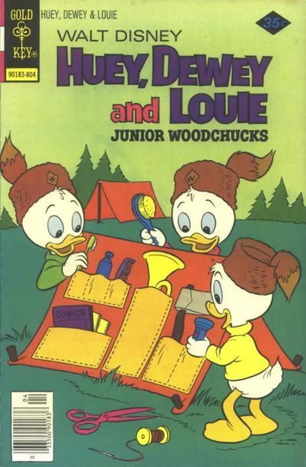 Cover of Walt Disney Huey, Dewey and Louie Junior Woodchucks #49