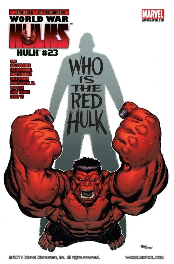 Cover of Hulk #23