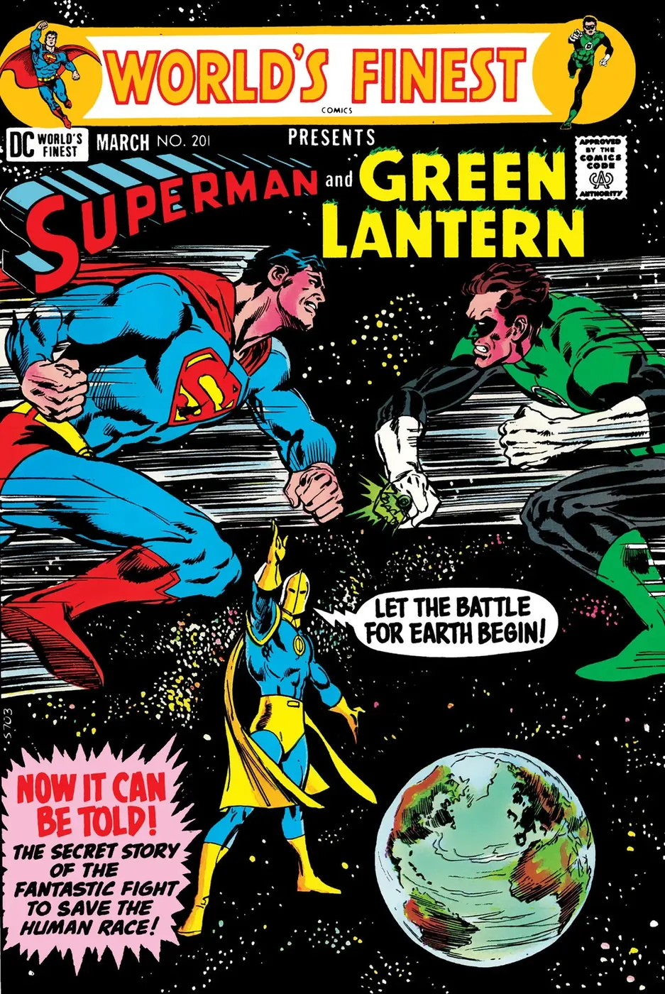 Cover of World's Finest Comics #201