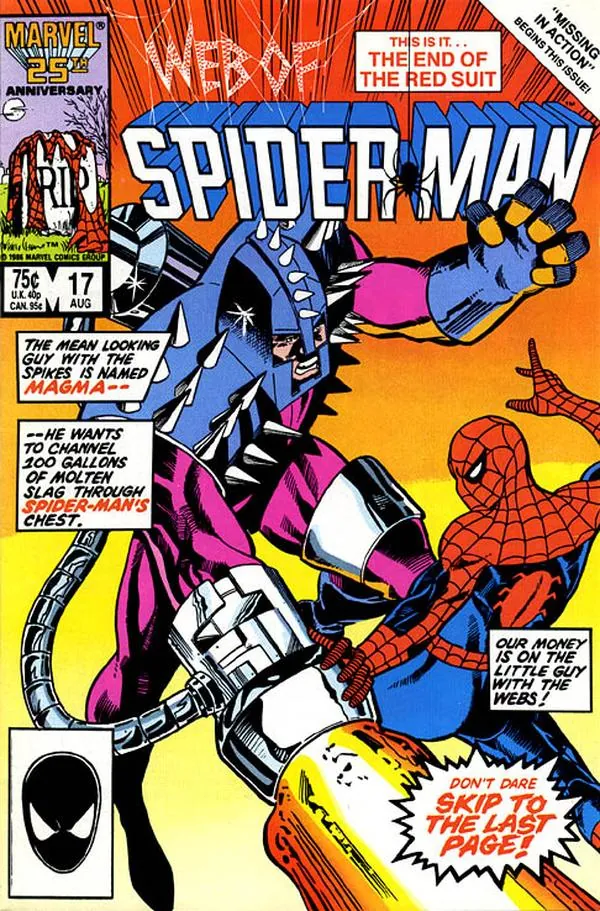 Cover of Web of Spider-Man #17