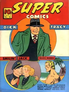Cover of Super Comics #26
