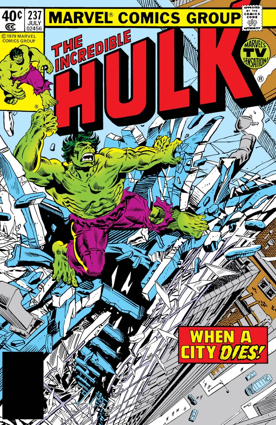 Cover of The Incredible Hulk #237
